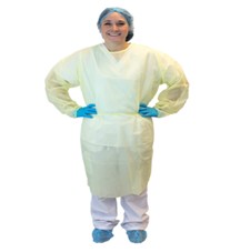 Disposable Isolation Gown With Ties - B